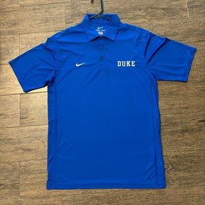 Duke Nike Dri-Fit Golf Polo